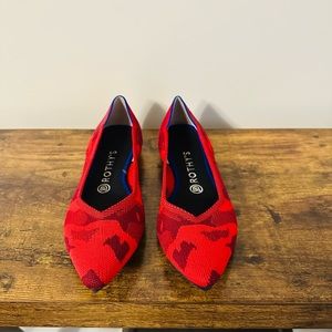 Rothy’s Red Camo-US 10-worn once